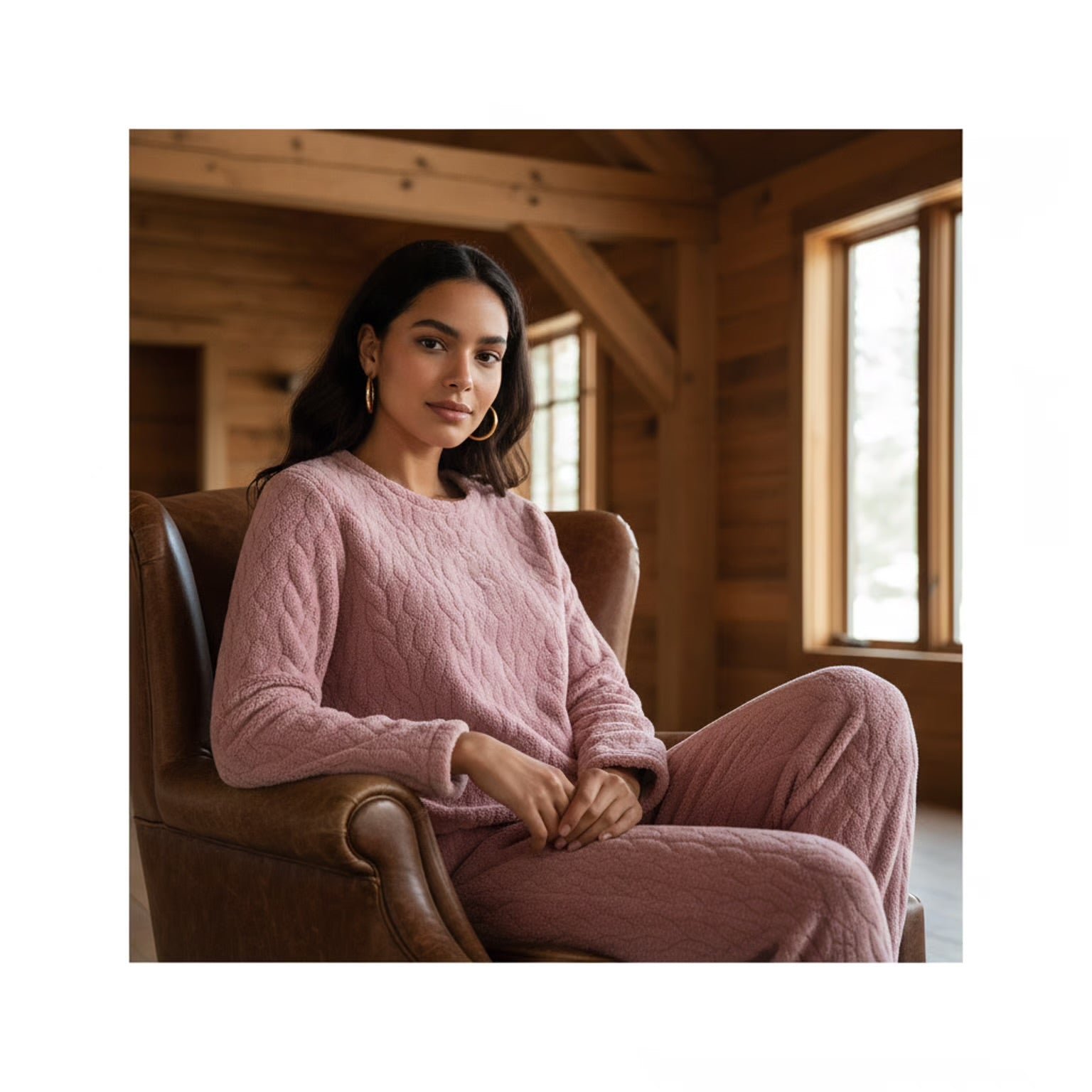 Kuscheliger Pyjama aus Flauschfleece