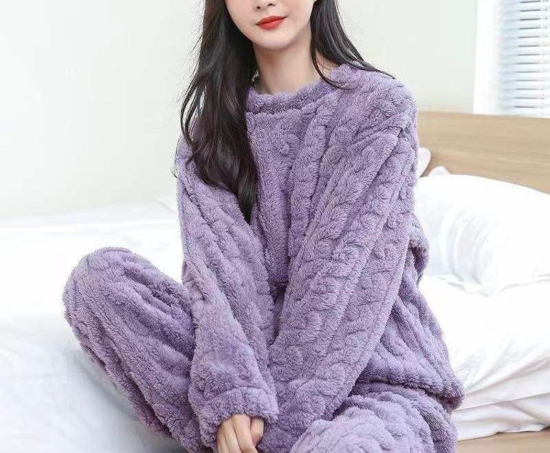 Kuscheliger Pyjama aus Flauschfleece